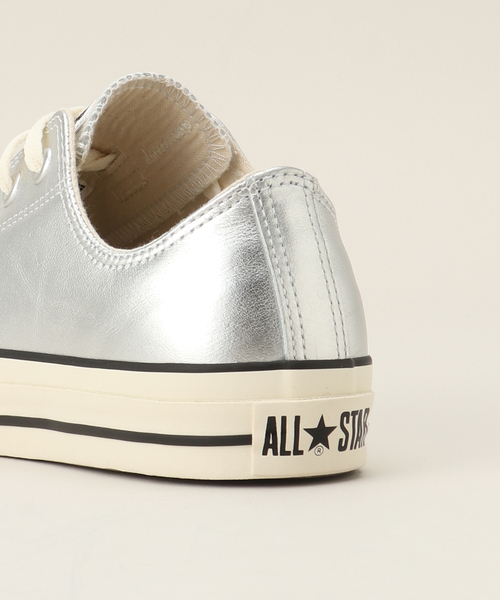 FRAMeWORK(フレームワーク)の「CONVERSE/コンバース LEATHER ALL STAR OX(スニーカー・レディース・シルバー・23.5cm/24cm/24.5cm)」の5枚目の写真