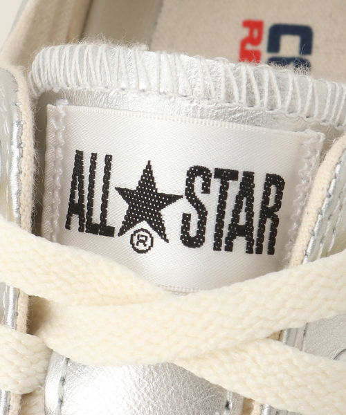 FRAMeWORK(フレームワーク)の「CONVERSE/コンバース LEATHER ALL STAR OX(スニーカー・レディース・シルバー・23.5cm/24cm/24.5cm)」の8枚目の写真