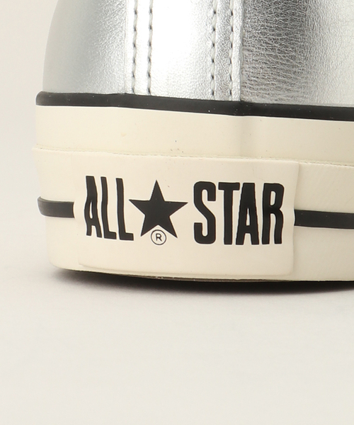 FRAMeWORK(フレームワーク)の「CONVERSE/コンバース LEATHER ALL STAR OX(スニーカー・レディース・シルバー・23.5cm/24cm/24.5cm)」の9枚目の写真
