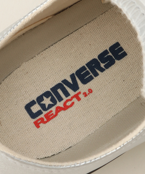 FRAMeWORK(フレームワーク)の「CONVERSE/コンバース LEATHER ALL STAR OX(スニーカー・レディース・シルバー・23.5cm/24cm/24.5cm)」の10枚目の写真