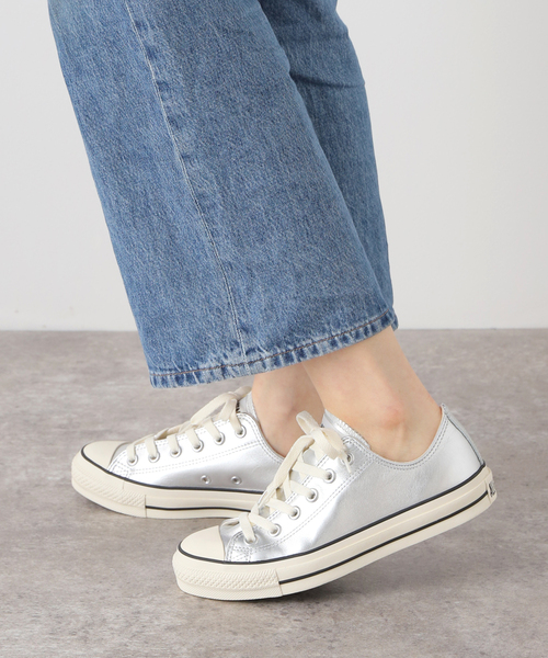 FRAMeWORK(フレームワーク)の「CONVERSE/コンバース LEATHER ALL STAR OX(スニーカー・レディース・シルバー・23.5cm/24cm/24.5cm)」の13枚目の写真