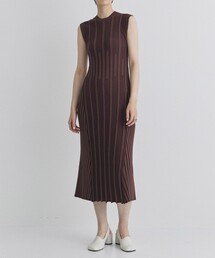 CINOH | 【CINOH/チノ】《STUDIOUS別注》ノースリーブニットドレス(ワンピース)