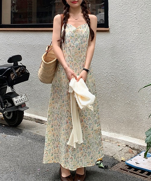 aimoha(アイモハ)の「サマー柄キャミソールワンピ (SS)(ワンピース・レディース・ベージュ・FREE)」の15枚目の写真