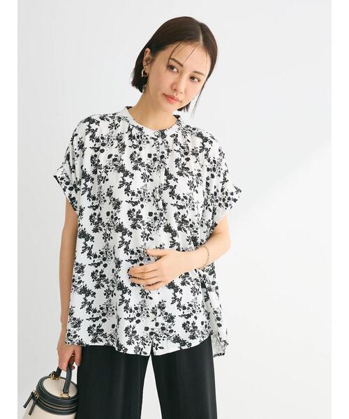 Green　Parks（グリーンパークス）の「I　アソート柄さらっとレーヨンブラウス（シャツ/ブラウス・レディース・イエロー系その他/ブラック系その他/ブルー系その他3/オフホワイト・FREE）」の11枚目の写真