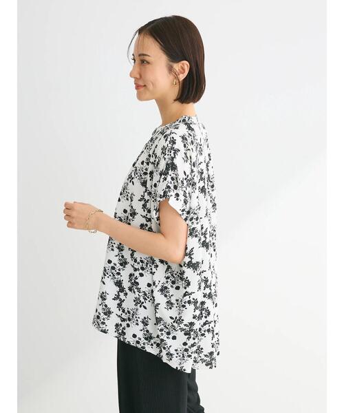 Green　Parks（グリーンパークス）の「I　アソート柄さらっとレーヨンブラウス（シャツ/ブラウス・レディース・イエロー系その他/ブラック系その他/ブルー系その他3/オフホワイト・FREE）」の12枚目の写真