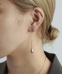 ドロップ ロング ピアス