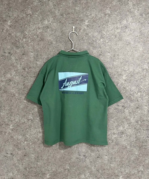 セール】オーバーサイズ スキッパーポロシャツ（ポロシャツ