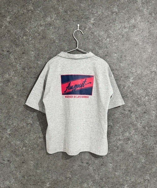 sunsea ポロシャツ　スキッパーポロ 鹿の子スキッパーポロシャツ《COOL CONTACT》 (ACCS4303-61