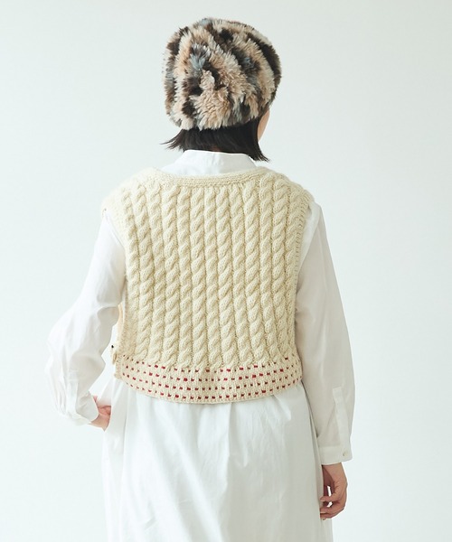 bulle de savon（ビュルデサボン）の「ネパールハンドニット アラン