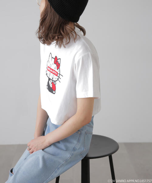 アジョリー×ハローキティ コラボTシャツ アジョリー×ハローキティ コラボTシャツ