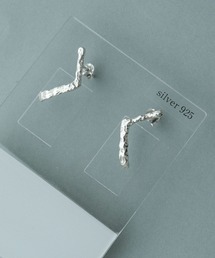 Silver925 ラインピアス