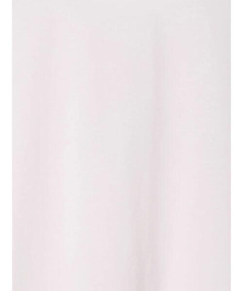 Te chichi TERRASSE（テチチテラス）の「【抗菌防臭】ロゴプリントノースリーブトップス（Tシャツ/カットソー・レディース・チャコールグレー/グレー/オフホワイト・F）」の4枚目の写真