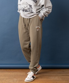 10.3oz  WellDone刺繍スウェットパンツ