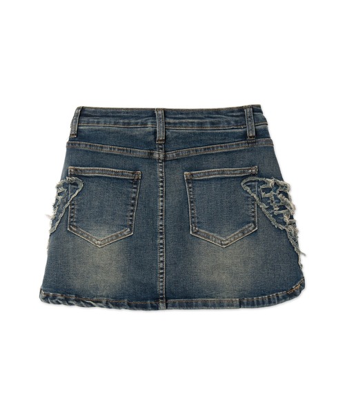 dispark（ディスパーク）の「DISPARK/バタフライデニムスカパン（デニムスカート・レディース・ブルー系1・FREE）」の13枚目の写真