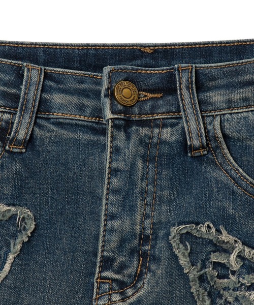 dispark（ディスパーク）の「DISPARK/バタフライデニムスカパン（デニムスカート・レディース・ブルー系1・FREE）」の12枚目の写真