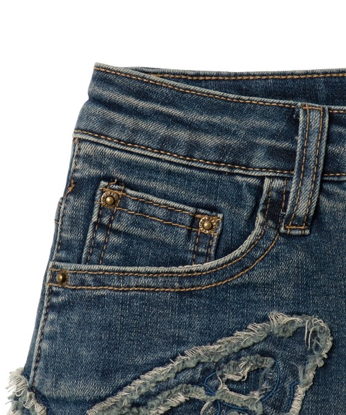 dispark（ディスパーク）の「DISPARK/バタフライデニムスカパン（デニムスカート・レディース・ブルー系1・FREE）」の11枚目の写真