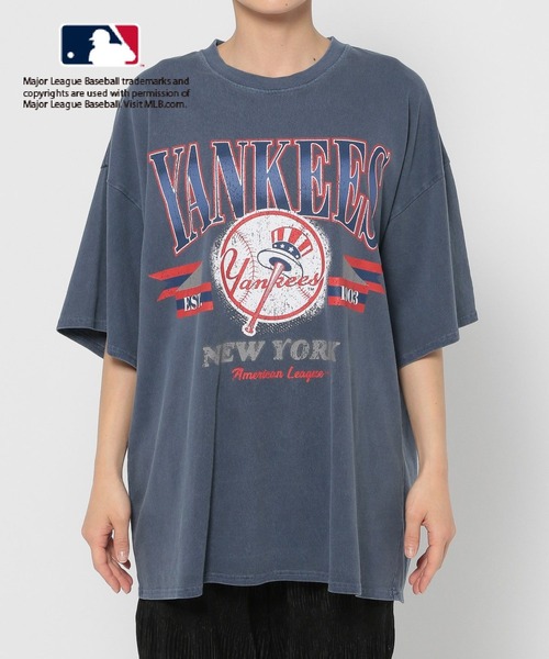 LEPSIM(レプシィム)の「MLB プリントBIGTシャツ 127579(Tシャツ/カットソー・レディース・ライトグレー/オフホワイト/ネイビー・FREE)」の15枚目の写真