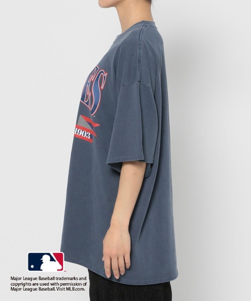 LEPSIM(レプシィム)の「MLB プリントBIGTシャツ 127579(Tシャツ/カットソー・レディース・ライトグレー/オフホワイト/ネイビー・FREE)」の16枚目の写真