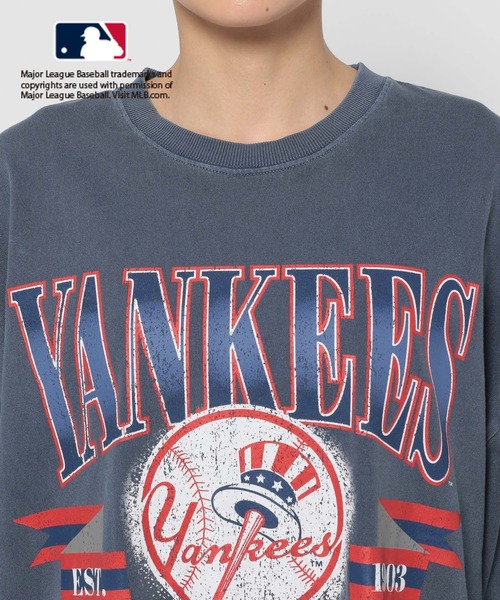 LEPSIM(レプシィム)の「MLB プリントBIGTシャツ 127579(Tシャツ/カットソー・レディース・ライトグレー/オフホワイト/ネイビー・FREE)」の8枚目の写真