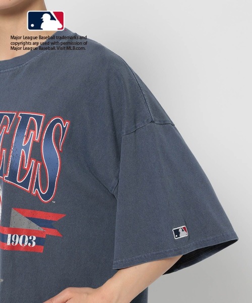 LEPSIM(レプシィム)の「MLB プリントBIGTシャツ 127579(Tシャツ/カットソー・レディース・ライトグレー/オフホワイト/ネイビー・FREE)」の10枚目の写真