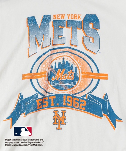 LEPSIM(レプシィム)の「MLB プリントBIGTシャツ 127579(Tシャツ/カットソー・レディース・ライトグレー/オフホワイト/ネイビー・FREE)」の4枚目の写真