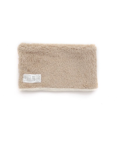 MAKE YOUR DAY（メイクユアデイ）の「リバーシブルネックウォーマー（ネックウォーマー/スヌード・キッズ・グレー/ブラック/アイボリー/ブラウン・FREE）」の20枚目の写真