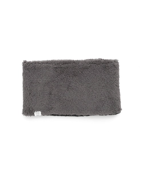 MAKE YOUR DAY（メイクユアデイ）の「リバーシブルネックウォーマー（ネックウォーマー/スヌード・キッズ・グレー/ブラック/アイボリー/ブラウン・FREE）」の10枚目の写真