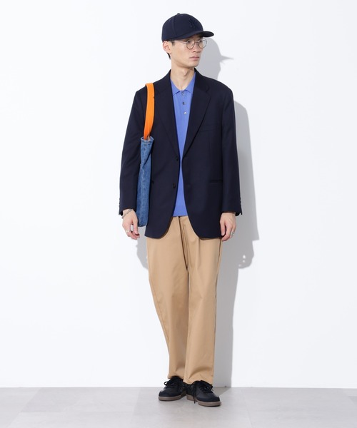 Apo(s)ture(アポスチャー)の「JOHAN-001/チノテーパードパンツ(チノパンツ・メンズ・ベージュ/ネイビー/カーキ/ブラック・XS/S/M/L/XL)」の10枚目の写真