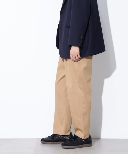 Apo(s)ture(アポスチャー)の「JOHAN-001/チノテーパードパンツ(チノパンツ・メンズ・ベージュ/ネイビー/カーキ/ブラック・XS/S/M/L/XL)」の6枚目の写真