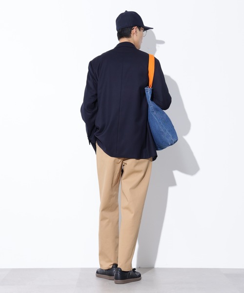 Apo(s)ture(アポスチャー)の「JOHAN-001/チノテーパードパンツ(チノパンツ・メンズ・ベージュ/ネイビー/カーキ/ブラック・XS/S/M/L/XL)」の12枚目の写真