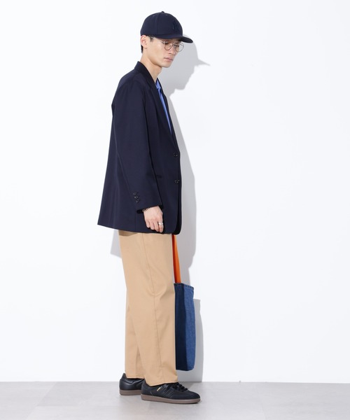 Apo(s)ture(アポスチャー)の「JOHAN-001/チノテーパードパンツ(チノパンツ・メンズ・ベージュ/ネイビー/カーキ/ブラック・XS/S/M/L/XL)」の11枚目の写真