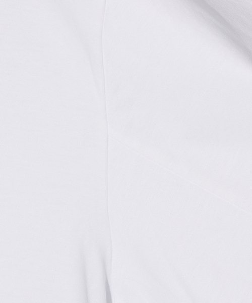 ABAHOUSE(アバハウス)の「【ドローコード】Wシルケット ドレープ Tシャツ / オーバーサイズ(Tシャツ/カットソー・メンズ・ブラック/ホワイト/モカ/レモンイエロー・46/48)」の18枚目の写真