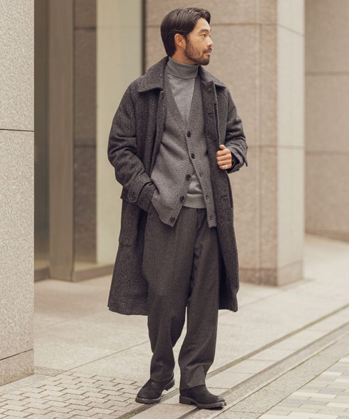 Banana Republic(バナナリパブリック)の「テーパード イタリアン フランネル プルオンパンツ(スラックス・メンズ・キャメル/チャコールグレー・30W/32W/33W/34W/28W/31W/29W)」の5枚目の写真