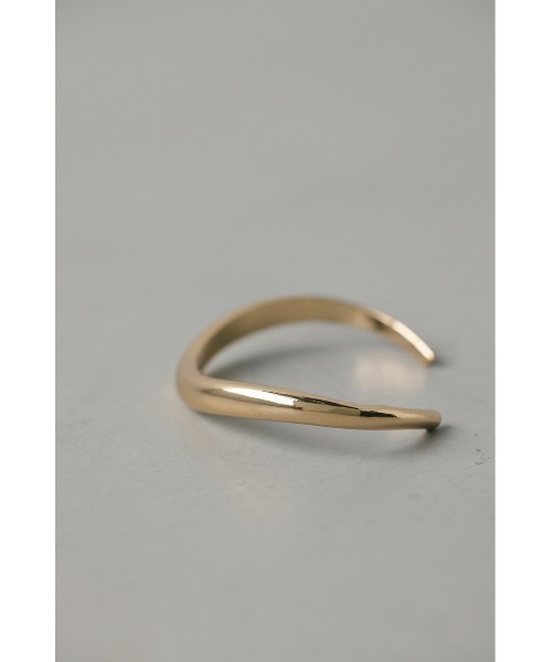 STYLEMIXER（スタイルミキサー）の「カーブラインバングル（バングル/リストバンド・レディース・シルバー/ゴールド・FREE）」の5枚目の写真