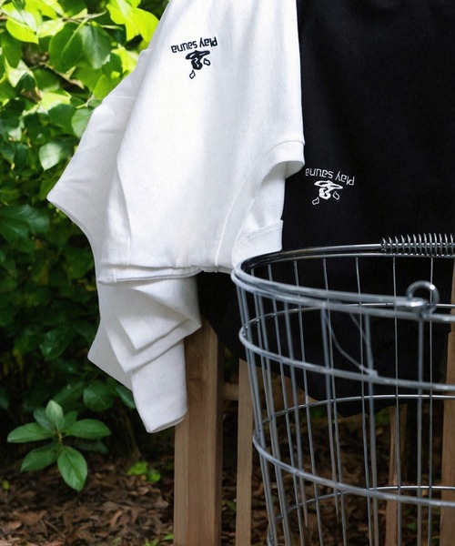 刺繍裏毛長袖プルオーバー（スウェット）｜antiqua（アンティカ）