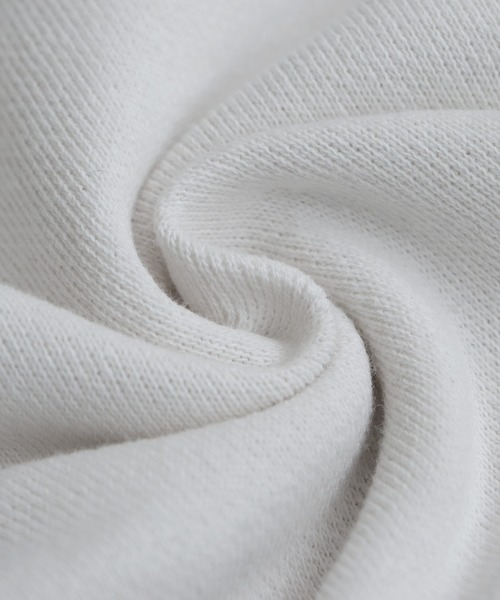 刺繍裏毛長袖プルオーバー（スウェット）｜antiqua（アンティカ）