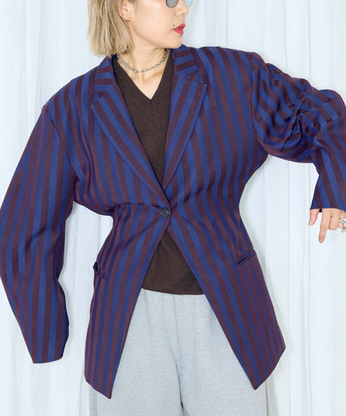 CURVE SLEEVE L/JACKET：ジャケット