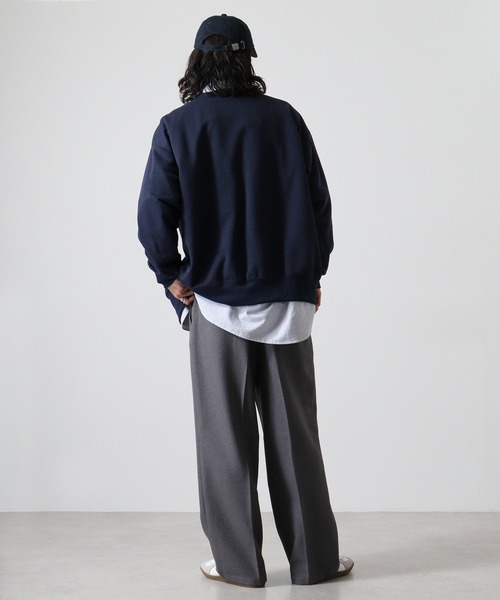 FUNALIVE（ファンアライブ）の「Simple plain cardigan / シンプル無地カーディガン unisex（カーディガン/ボレロ・メンズ・ブラック/杢グレー/ベージュ/ネイビー・XL/M/L）」の17枚目の写真