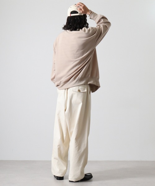 FUNALIVE（ファンアライブ）の「Simple plain cardigan / シンプル無地カーディガン unisex（カーディガン/ボレロ・メンズ・ブラック/杢グレー/ベージュ/ネイビー・XL/M/L）」の12枚目の写真