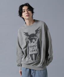 トレーナー スウェット DankeSchon×BRANDALISED/ダンケシェーン/SWTCN FROER BOMBER レディース メンズ DANKE SCHON トレーナー スウェット DankeSchon×BRANDALISED