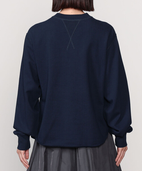 THE SHINZONE（ザ　シンゾーン）の「THE SHINZONE | W GAZETTE PULLOVER WOMEN（スウェット・レディース・ネイビー/グレー・F）」の5枚目の写真