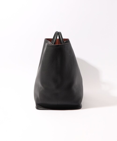 TOMORROWLAND （トゥモローランド）の「【別注】A CLUB HOUSE レザートート（トートバッグ・メンズ・ブラック/ベージュ・FREE）」の5枚目の写真