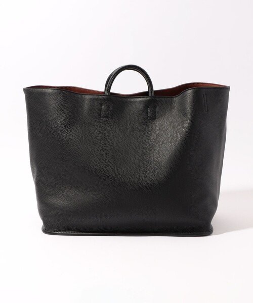 TOMORROWLAND （トゥモローランド）の「【別注】A CLUB HOUSE レザートート（トートバッグ・メンズ・ブラック/ベージュ・FREE）」の6枚目の写真