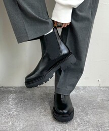 fredy emue | 【ENESS/ エネス】サイドゴアショートブーツ(ブーツ)