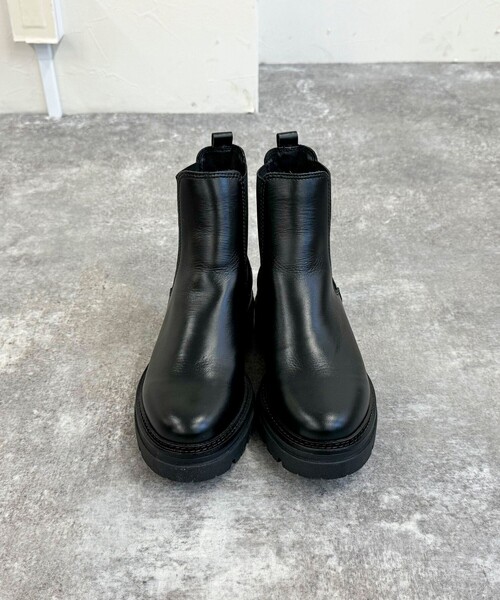 fredy emue（フレディエミュ）の「【ENESS/ エネス】サイドゴアショートブーツ（ブーツ・レディース・ブラック・37/38）」の7枚目の写真