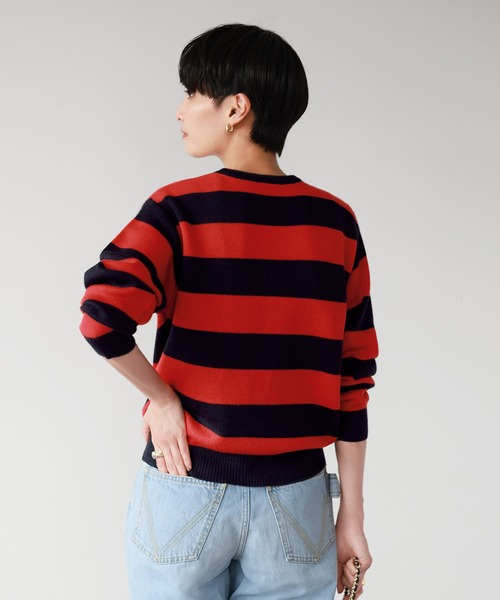 denicher ボーダー　カーディガン UNISEX ボーダーシャギーカーデ – BUNNY APARTMENT