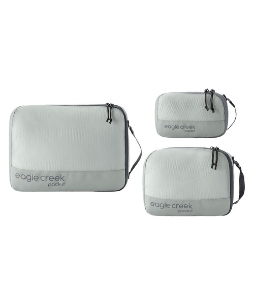EagleCreek（イーグルクリーク）の「EagleCreek/PACK-IT REVEAL CUBE SET/リヴィールキューブ セット（トラベルグッズ・メンズ・ブラック/グレー・FREE）」の2枚目の写真