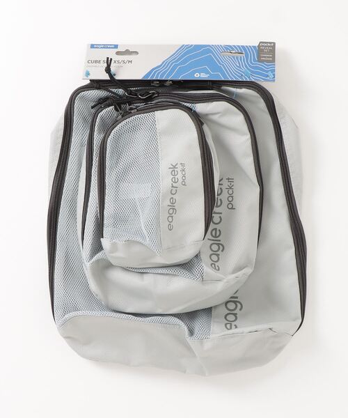 EagleCreek（イーグルクリーク）の「EagleCreek/PACK-IT REVEAL CUBE SET/リヴィールキューブ セット（トラベルグッズ・メンズ・ブラック/グレー・FREE）」の3枚目の写真
