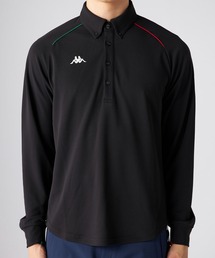Kappa（カッパ）の「【Kappa GOLF】長袖シャツ　イタリアカラー配色（シャツ/ブラウス・メンズ）」