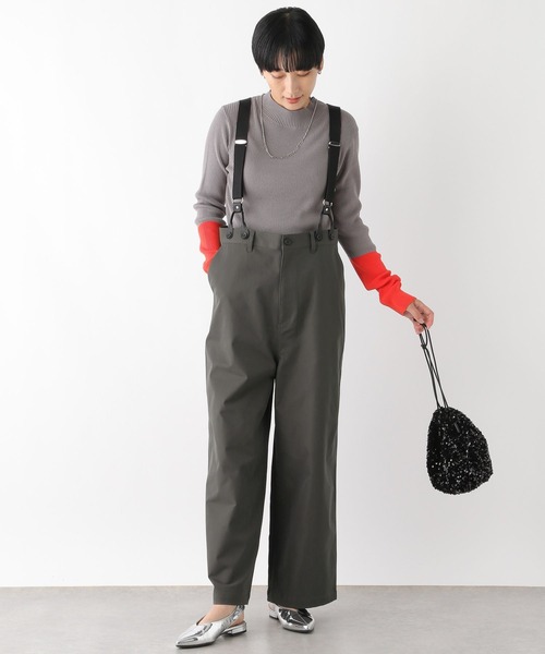 【大きいサイズ13号】エスプリミュール　パンツスーツ　ヘリンボーン　カシミヤ混 楽天市場】スーツ ツーパンツ 2つボタン ヘリンボーン CH22